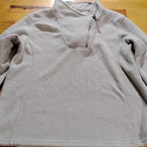 !it jeans Men's Cream Zip-Up Sweater